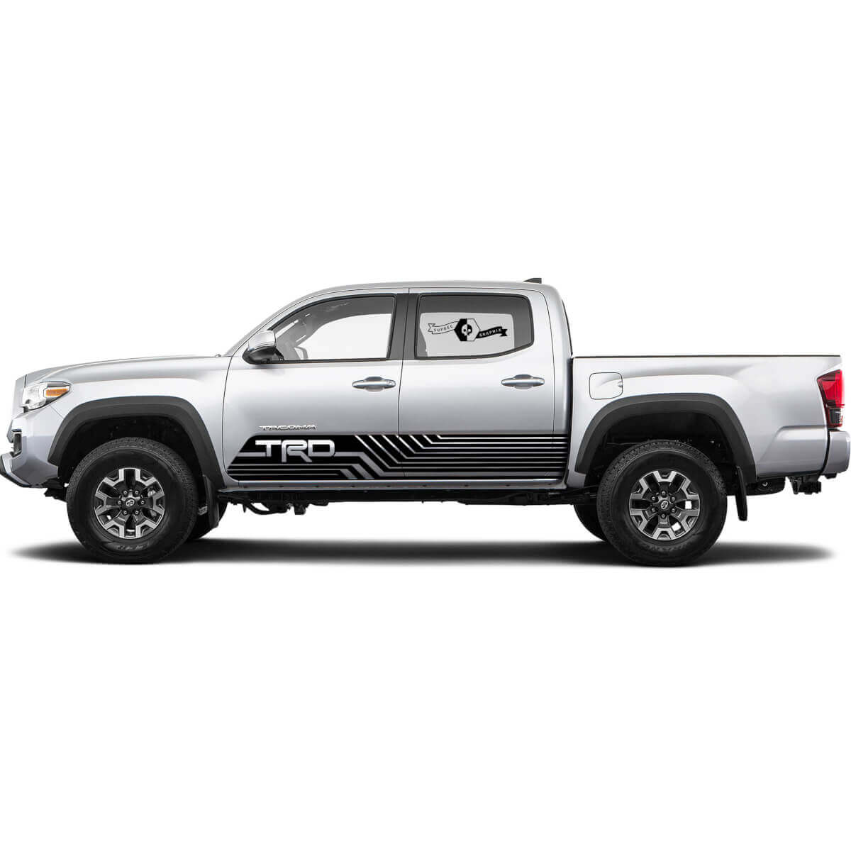Adesivo in vinile TRD laterale per Toyota Tacoma Pro Sport Side Off Road
