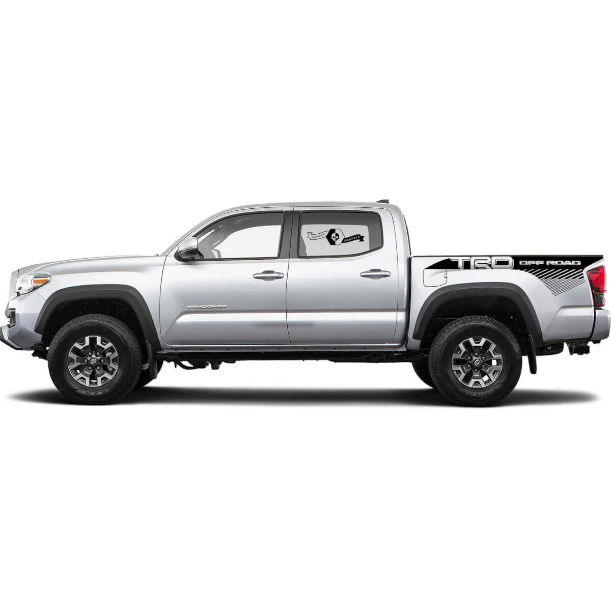 Kit di adesivi decalcomania per Toyota Trd Off-Road Tacoma con linee taglio letto laterale adesivo grafico
