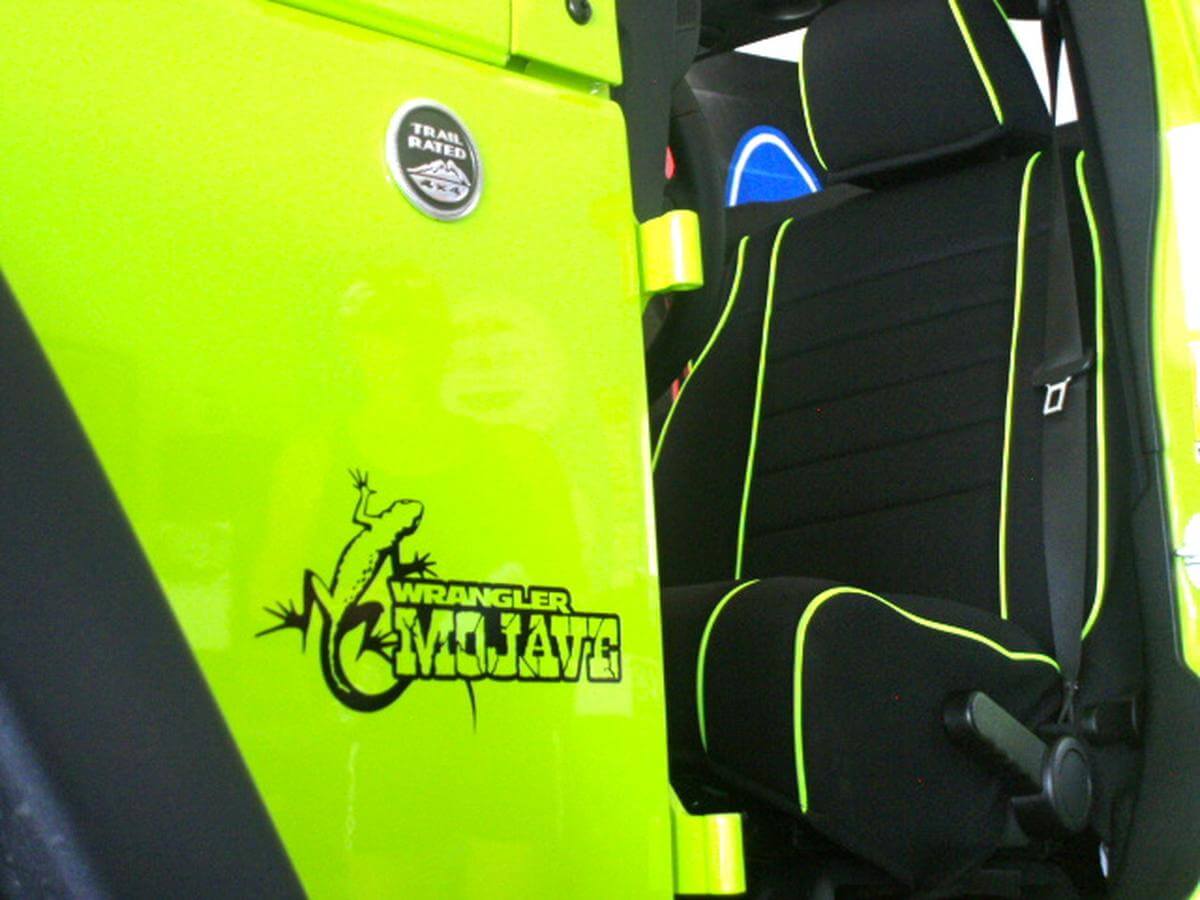 Adesivi in Vinile Mojave 2 per Jeep Wrangler Rubicon TJ YK JK