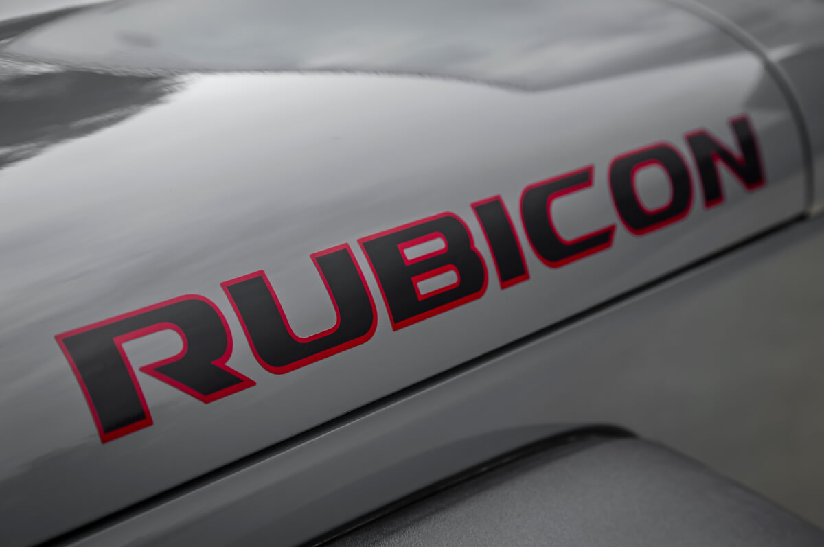 2 Rubicon Wrangler Rubicon Jeep CJ TJ YJ JK XJ Adesivo in vinile De