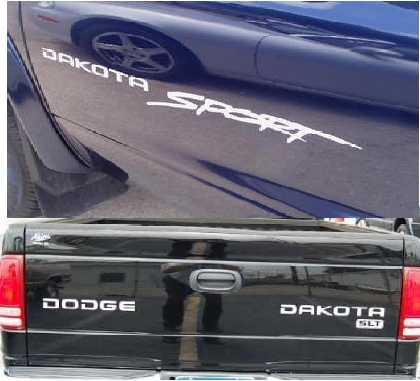 Kit adesivo decalcomania Dodge Dakota Sport Dodge molti colori