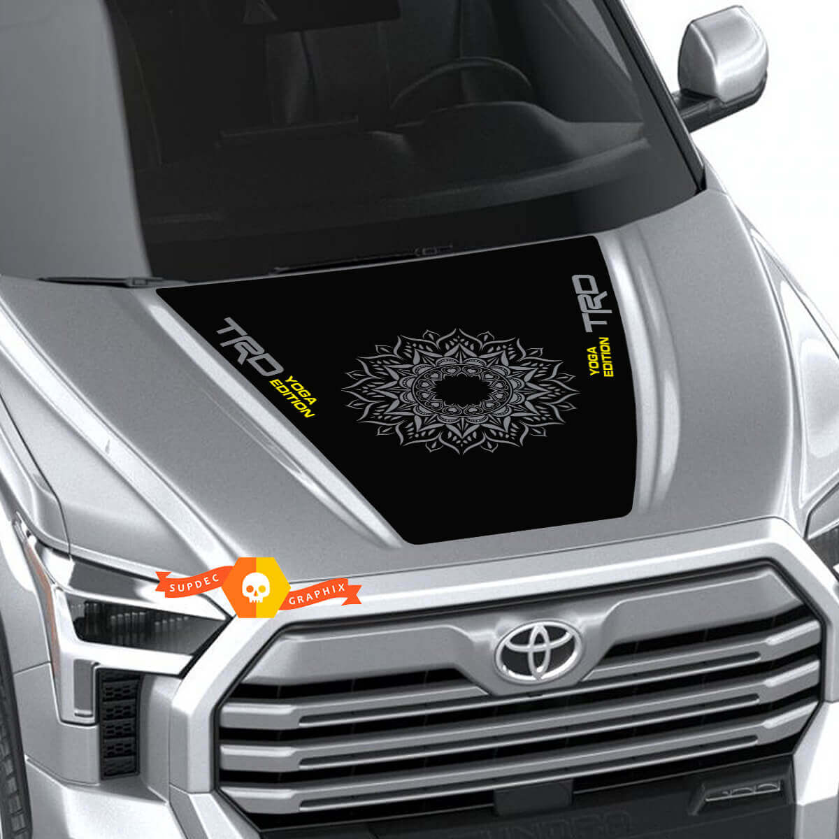 Adesivo in Vinile Cofano TRD Yoga Edition per Toyota Tundra 2022
