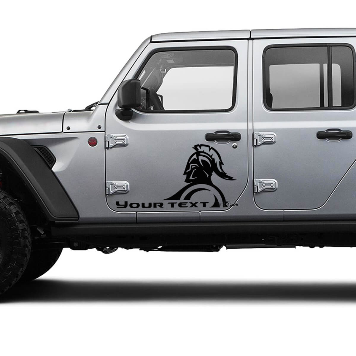 Adesivo Vinile Grafico Personalizzato per Porta Gladiator per Jeep Gladiator