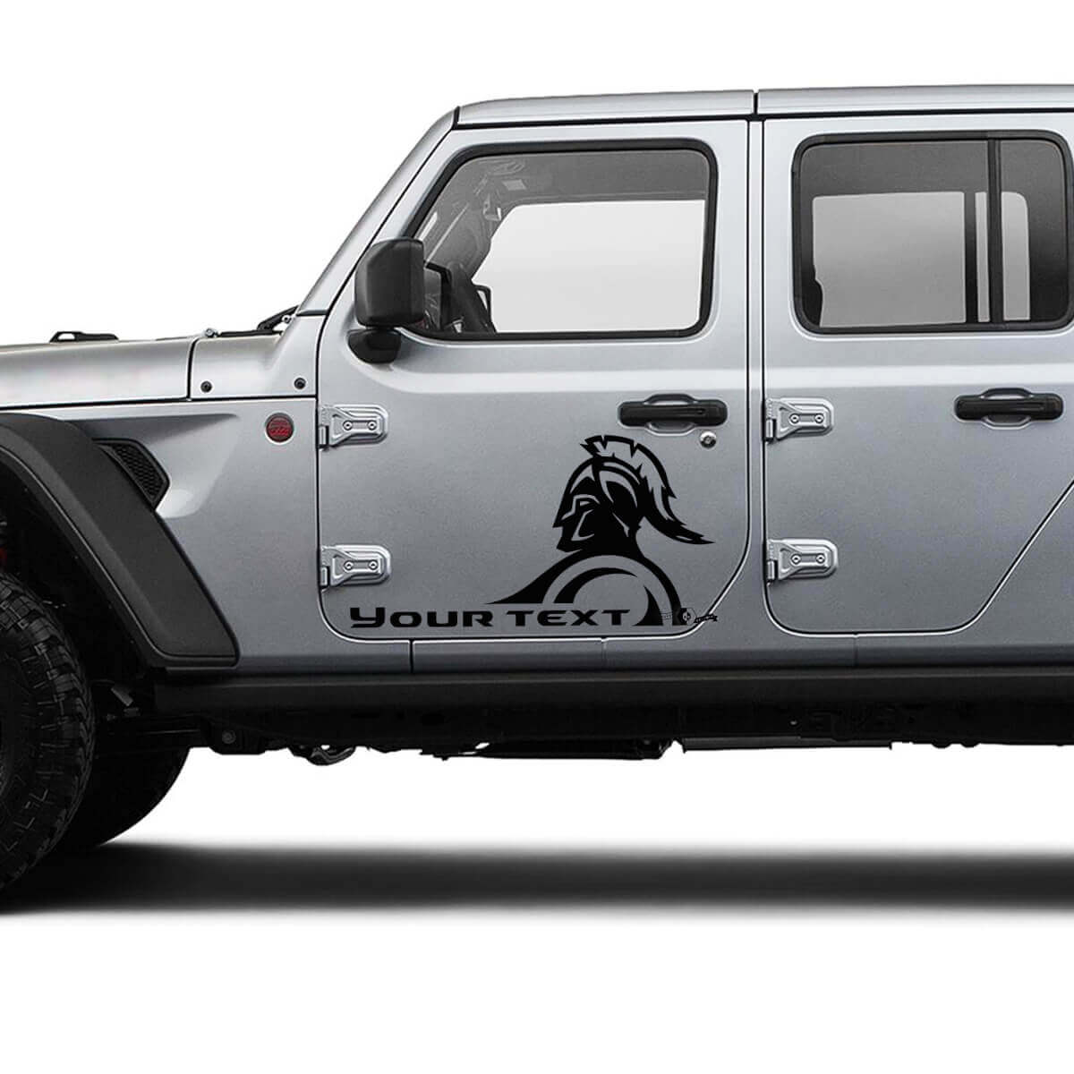 Adesivo Vinile Grafico Personalizzato per Porta Gladiator per Jeep Gladiator