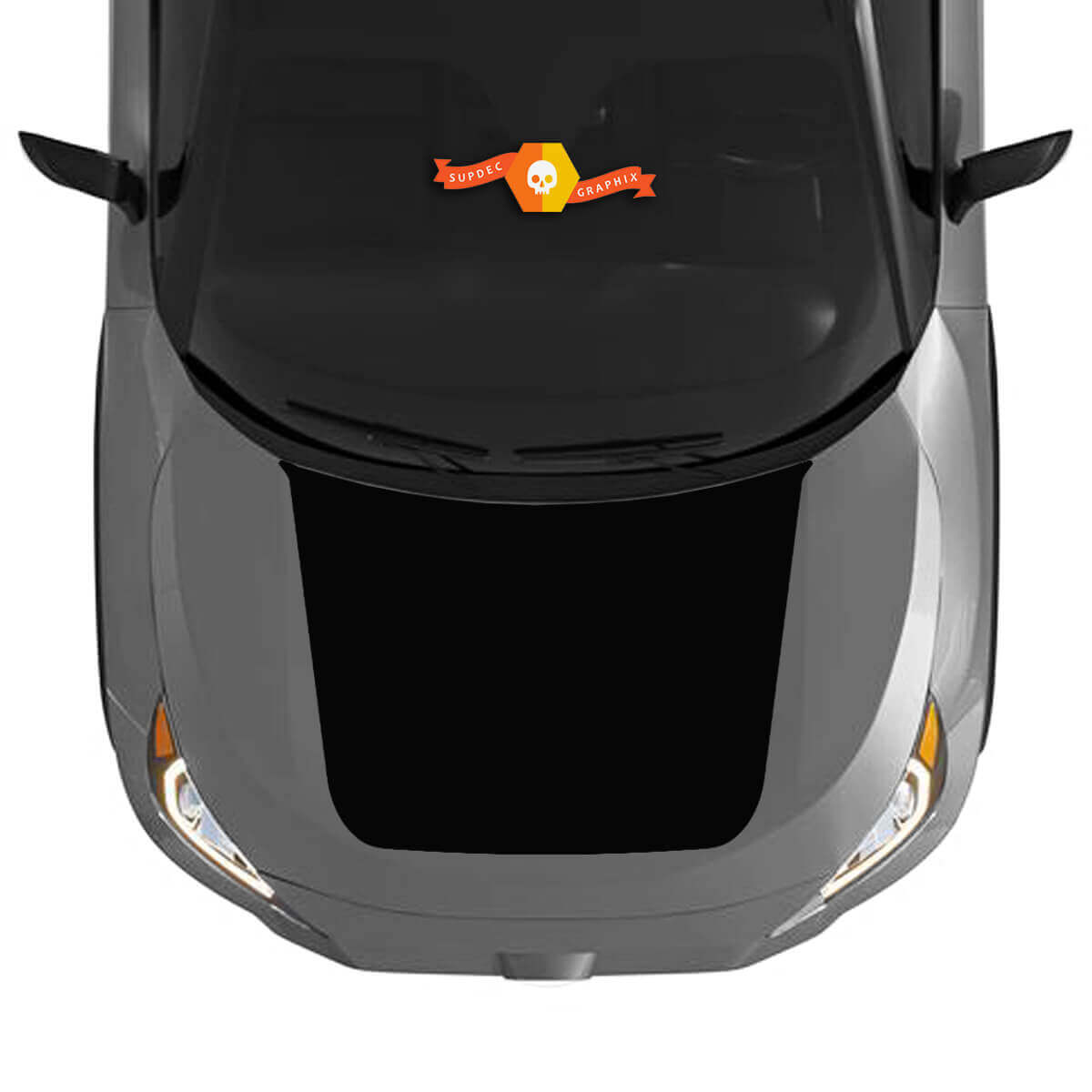 Kit adesivo per cappuccio RAV4 solido per Toyota RAV4 2019 - 2022 adesivo in vinile
