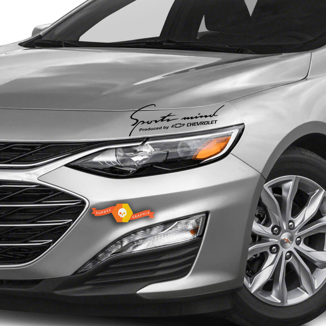 2 Adesivo decalcomania Sports Mind prodotto da Chevrolet Racing 2