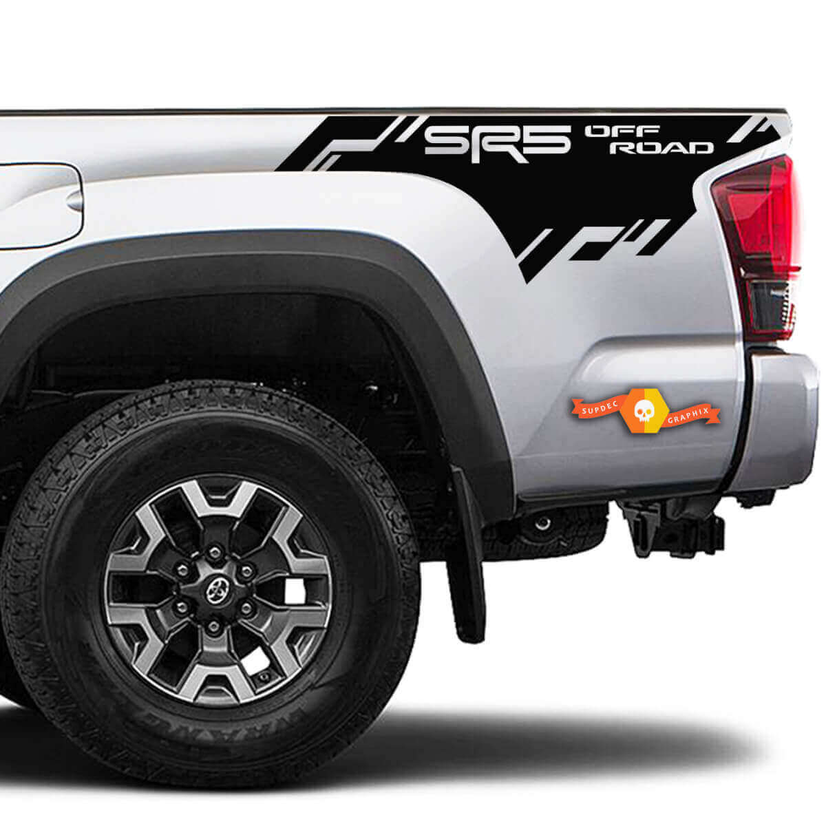 Adesivo in Vinile SR5 Off Road per il Fianco del Cassone Toyota Tacoma