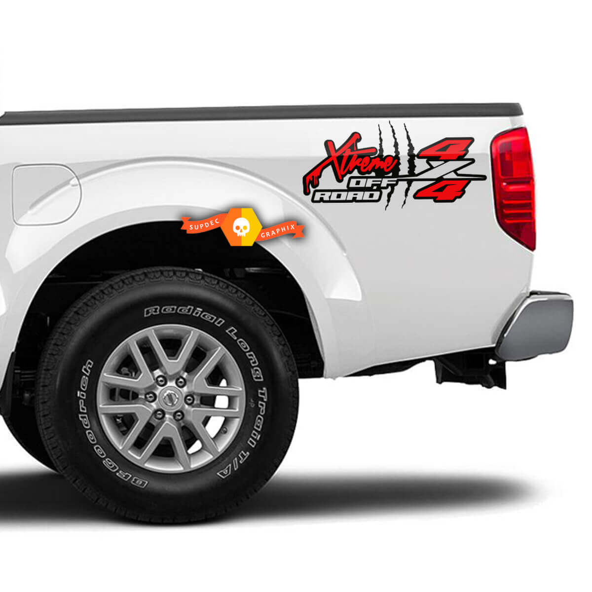 Kit adesivi per Nissan Frontier Hummer horse 4X4 Off Road estremo RAM truck Silverado Sierra per qualsiasi camion o SUV
