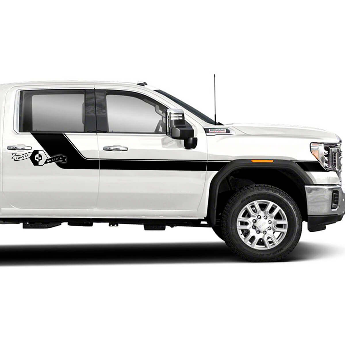 Kit di Adesivi in Vinile per Striscia Accento per GMC Sierra 2500HD 2022