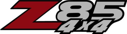 2 adesivi GMC Z85 4X4 SIERRA YUKON CANYON