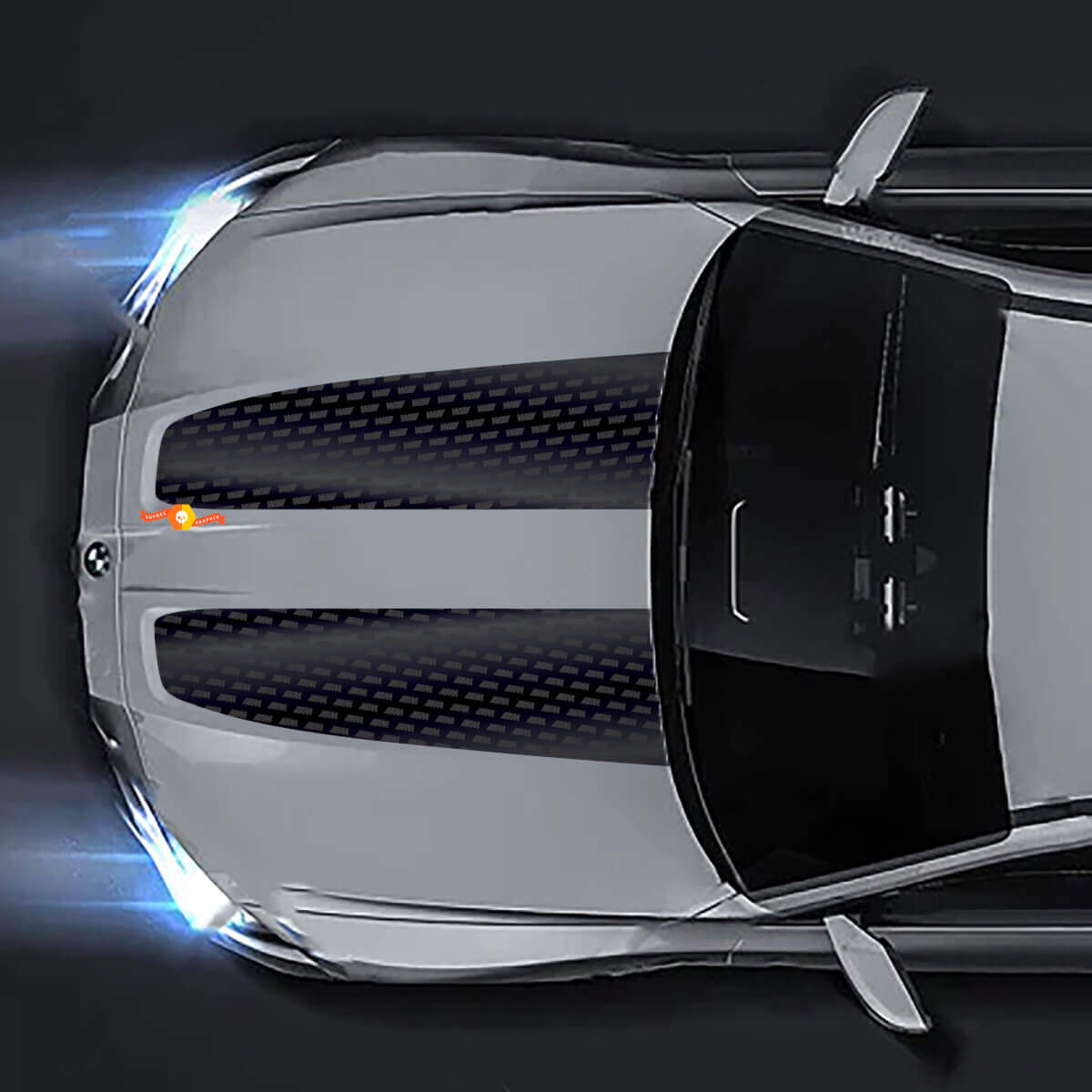 2021+ BMW M4 M3 G80 G82 G83 Cappuccio ///Adesivo in vinile stile M
