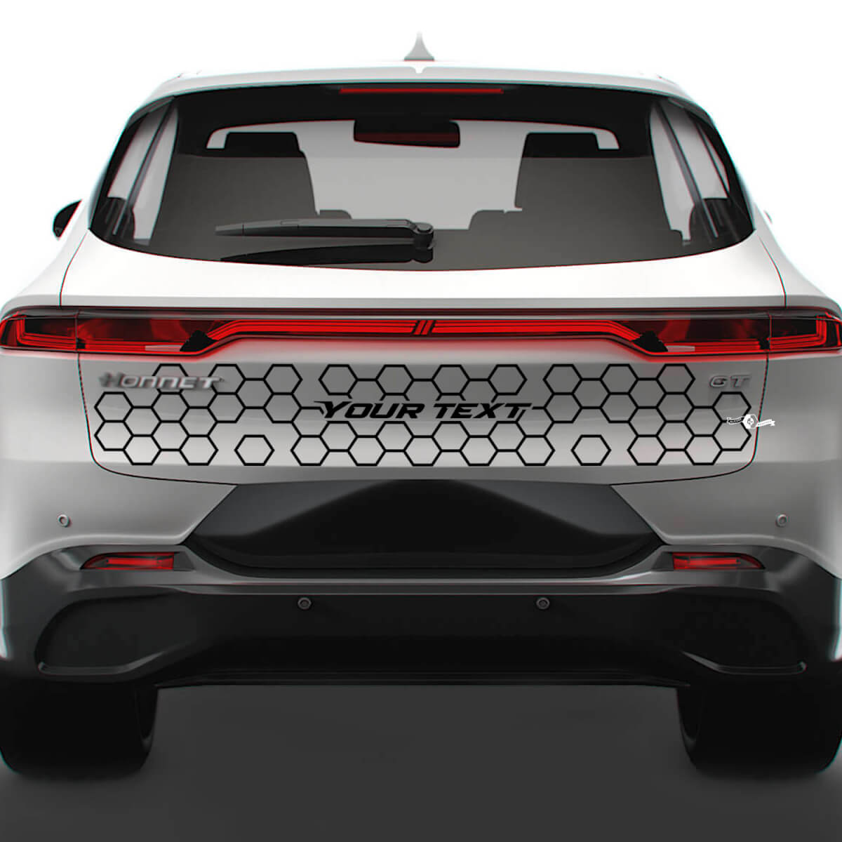 Adesivo in Vinile Personalizzato a Nido d'Ape per Modanatura del Portellone Dodge Hornet