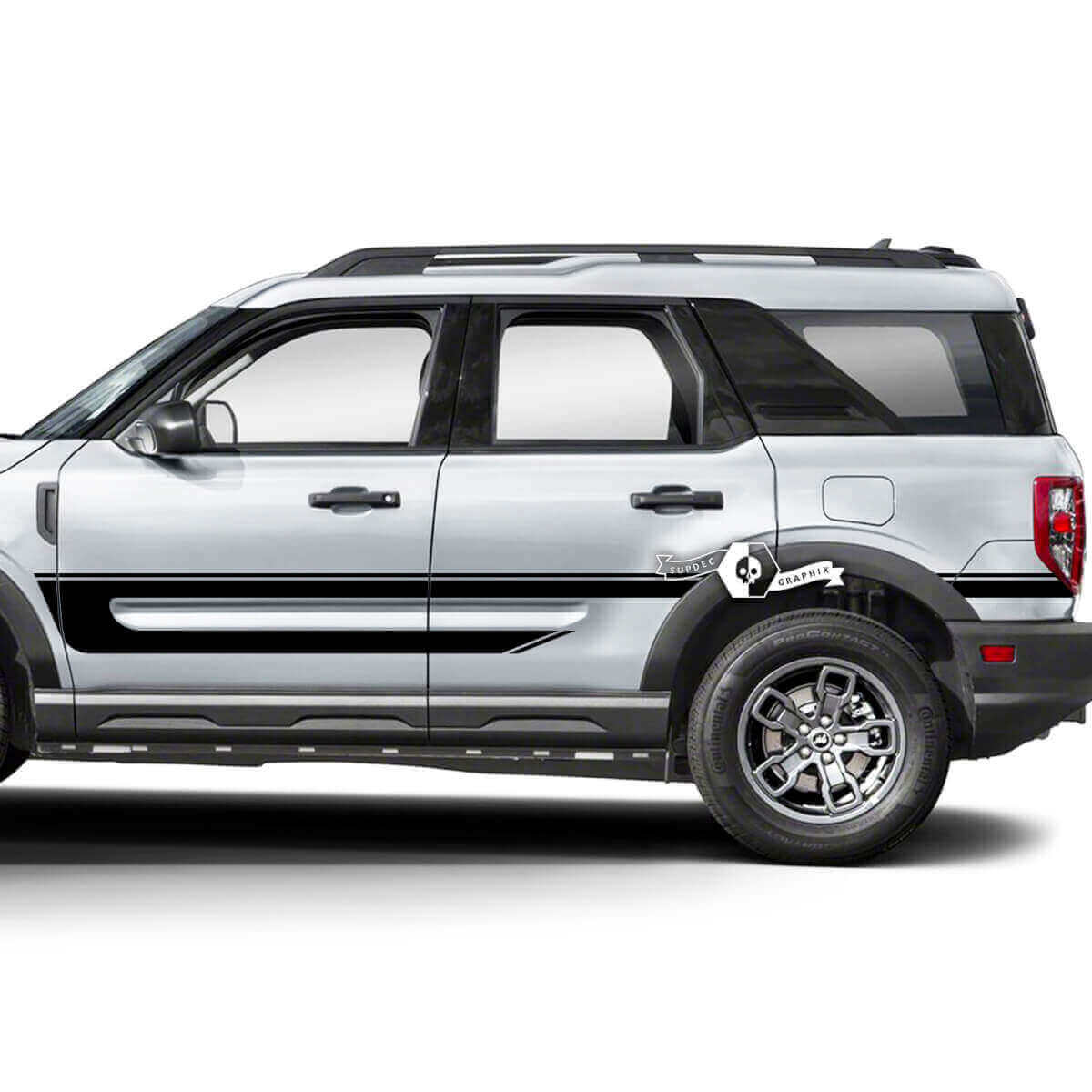 Adesivi per Modanatura Laterale Porte e Parafango Posteriore per Ford Bronco