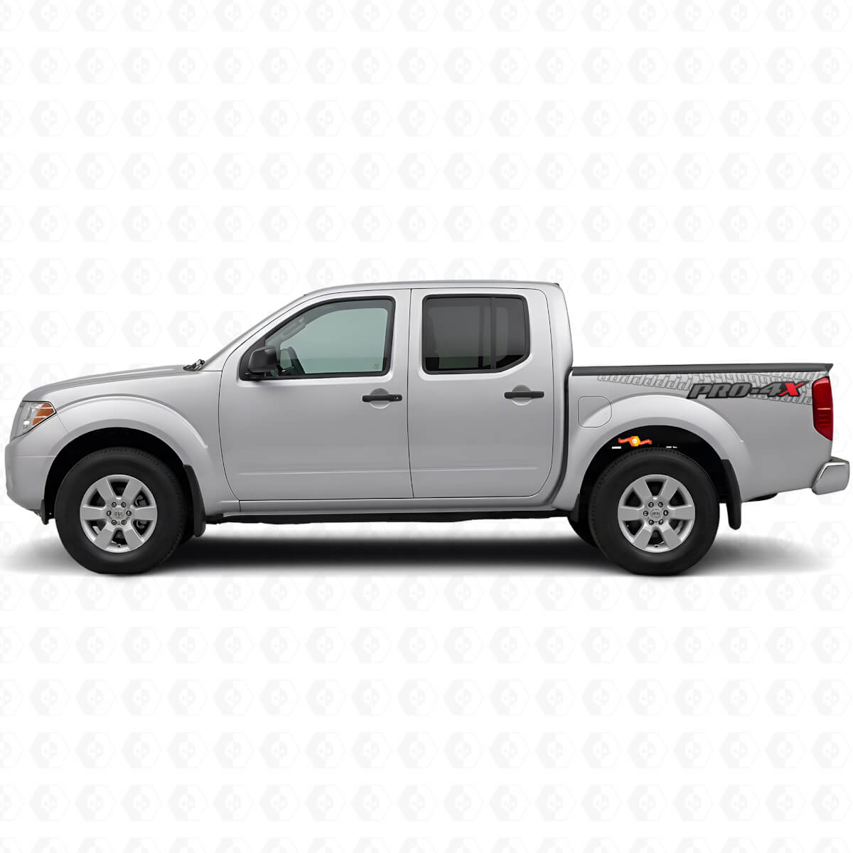 Coppia adesivi in ​​vinile Nissan Frontier xterra pro x4 4x4 PRO-4X
