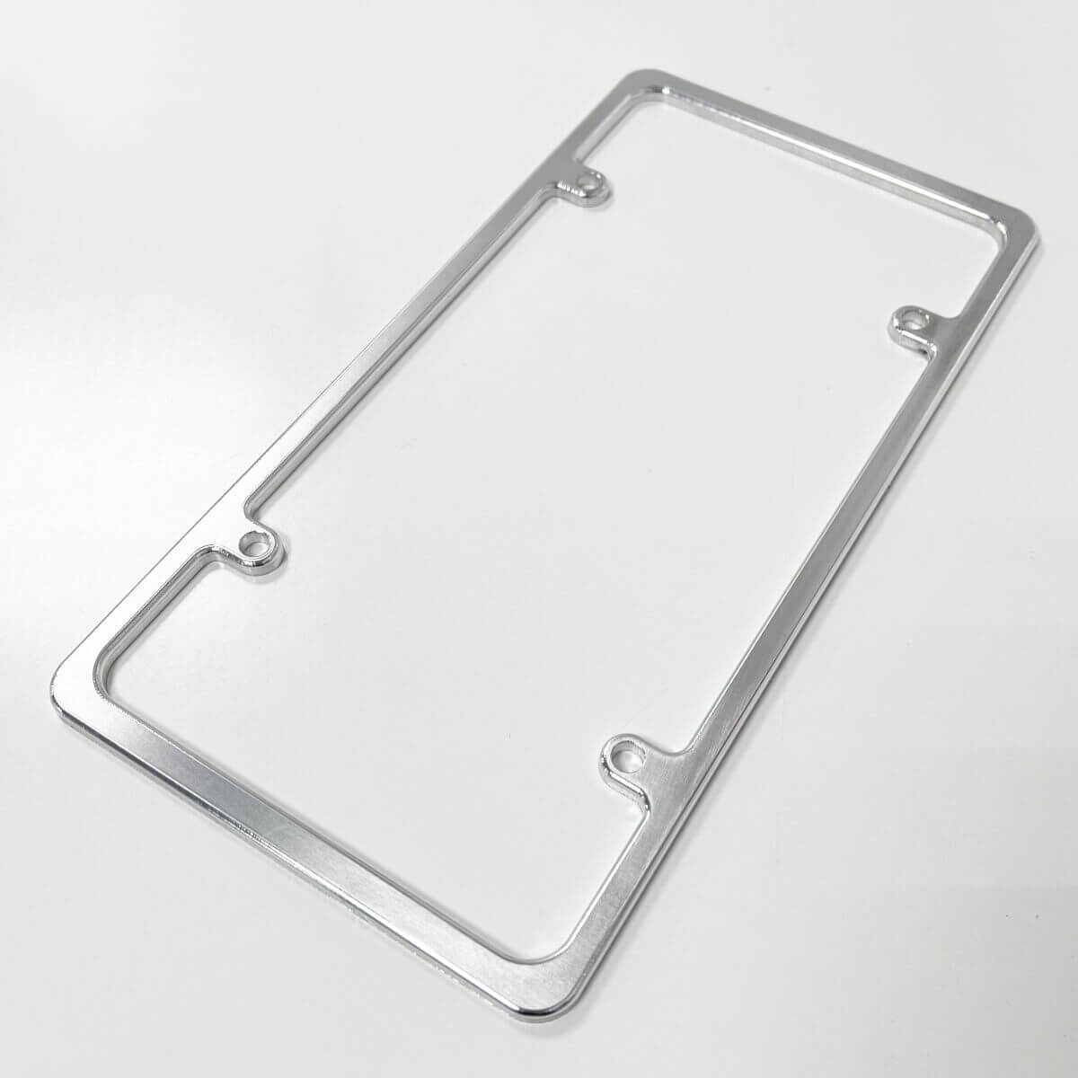 Cornice targa USA USA in alluminio di grado aeronautico CNC billet slimline vuota
