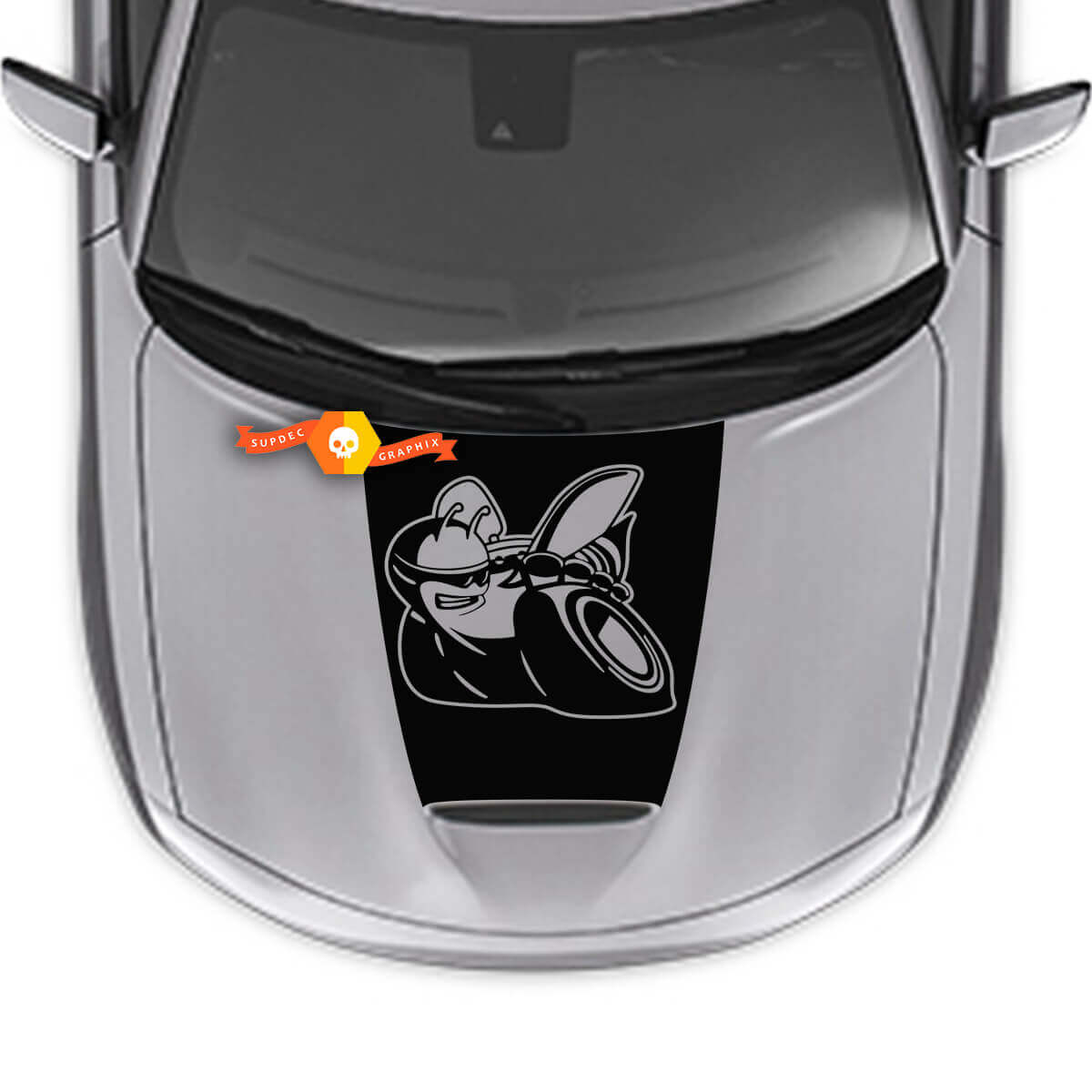 Adesivo in Vinile Stile Cofano Scat Pack per Dodge Charger 2015-2024