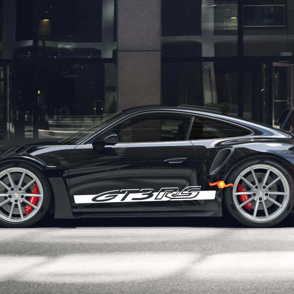 Kit adesivi per strisce laterali Porsche 911 991 992 GT3 RS GT3RS
