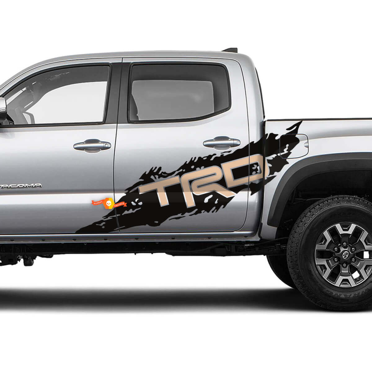 Toyota Tacoma TRD adesivo laterale decalcomania camion Wrap Splash - TRD SIDE
