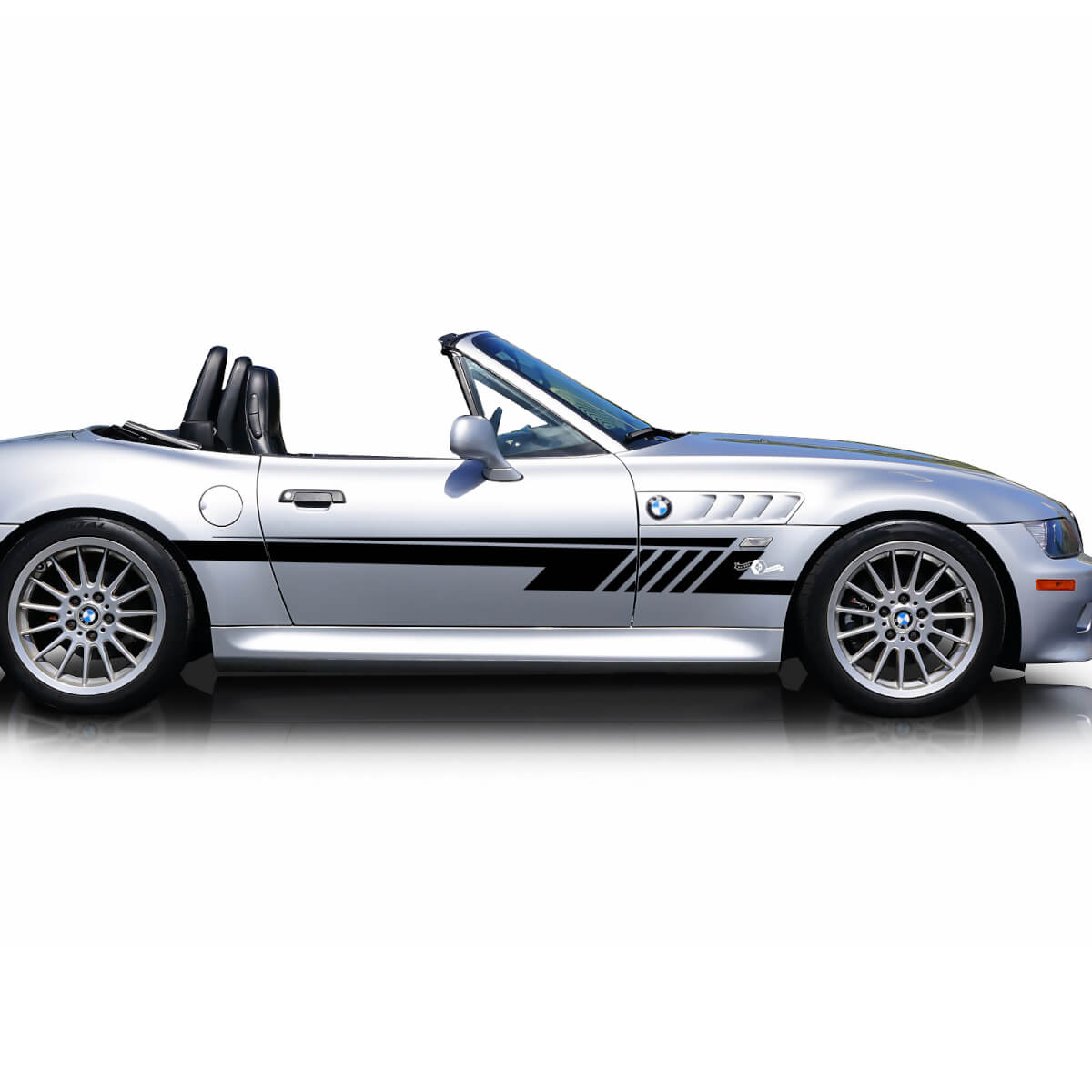 Coppia adesivi in ​​vinile con strisce BMW Z3 Z per porte laterali
