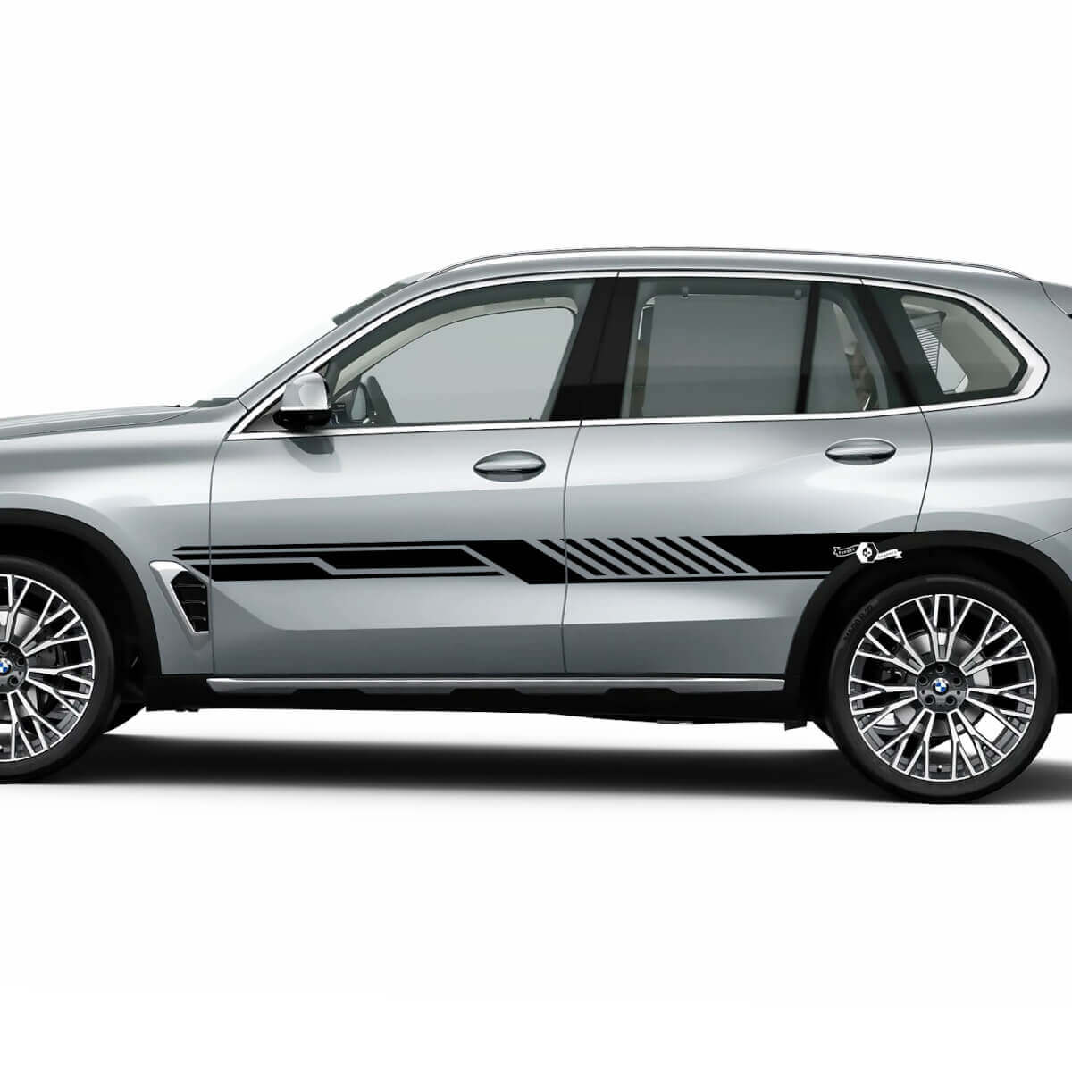 Strisce laterali per adesivo decalcomania in vinile per porte laterali BMW G05
