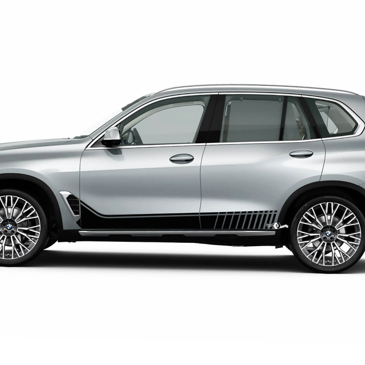 Strisce laterali per l'adesivo adesivo in vinile per porte laterali BMW G05
