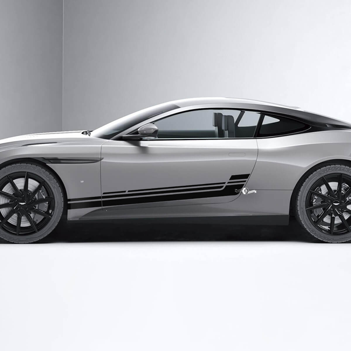 Adesivi per decalcomanie in vinile per porte laterali Aston Martin DB11 o altri modelli 2
