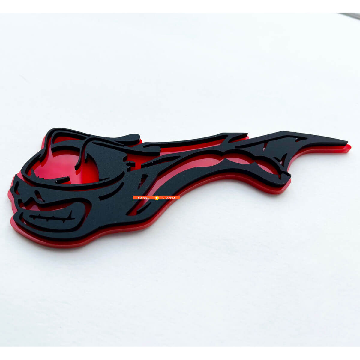 Emblema 3D Scatpack Bee per Parafango per Dodge Charger e Challenger