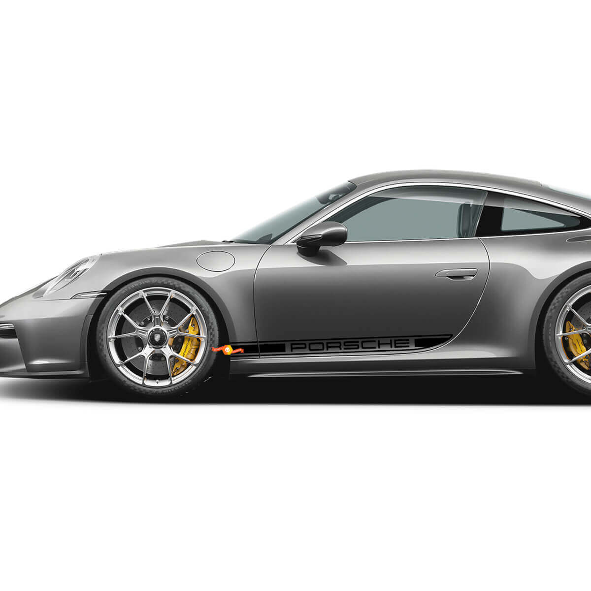 Adesivo decalcomania logo laterale Porsche 911 GT3 - Grafica in vinile personalizzata
