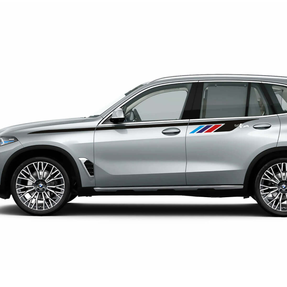 Kit decalcomanie M Side Accent per BMW X5 G05 - Adesivi in ​​vinile SupDec Graphix
