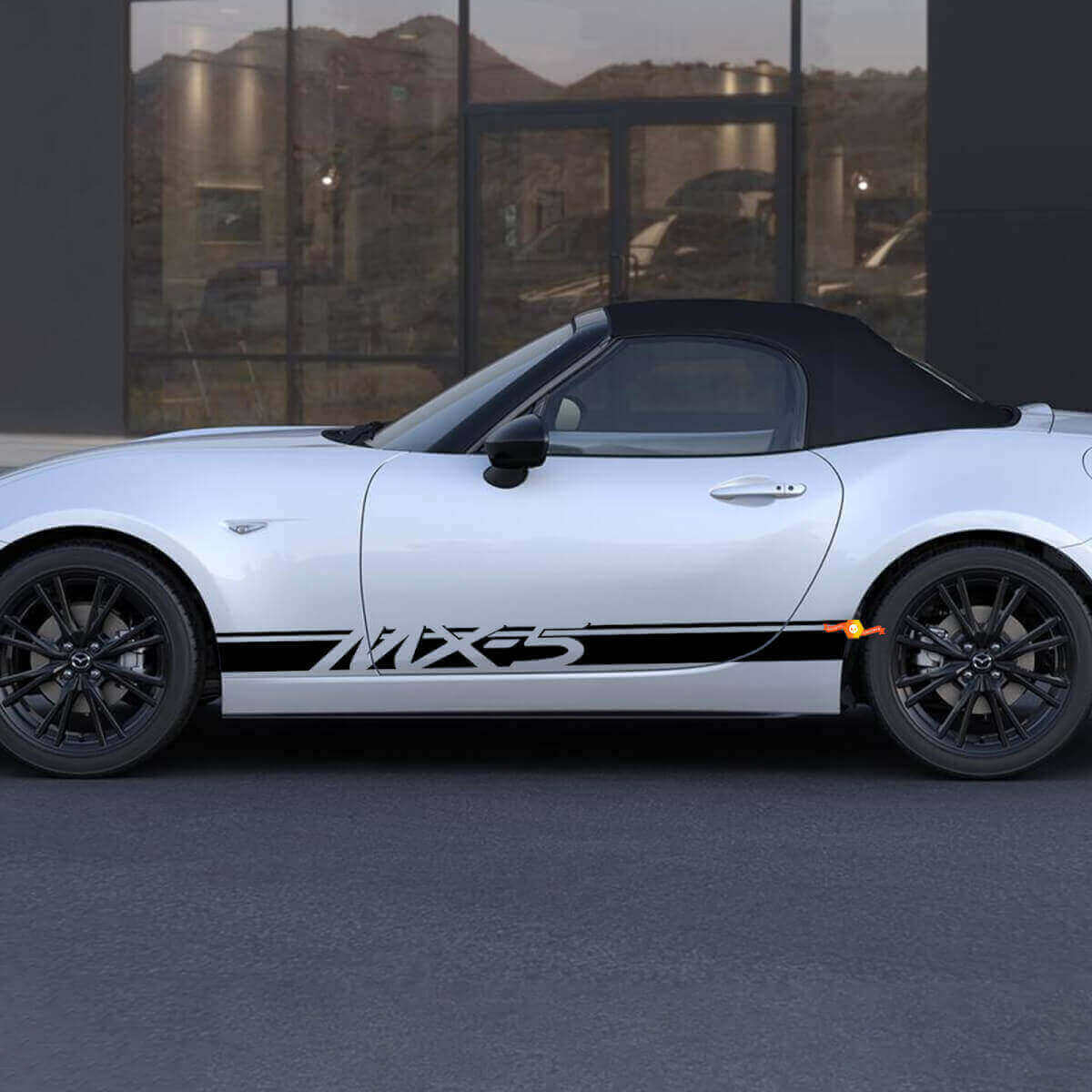 Adesivo in Vinile a Strisce Laterali per Porta MX-5 per Mazda MX-5 Miata