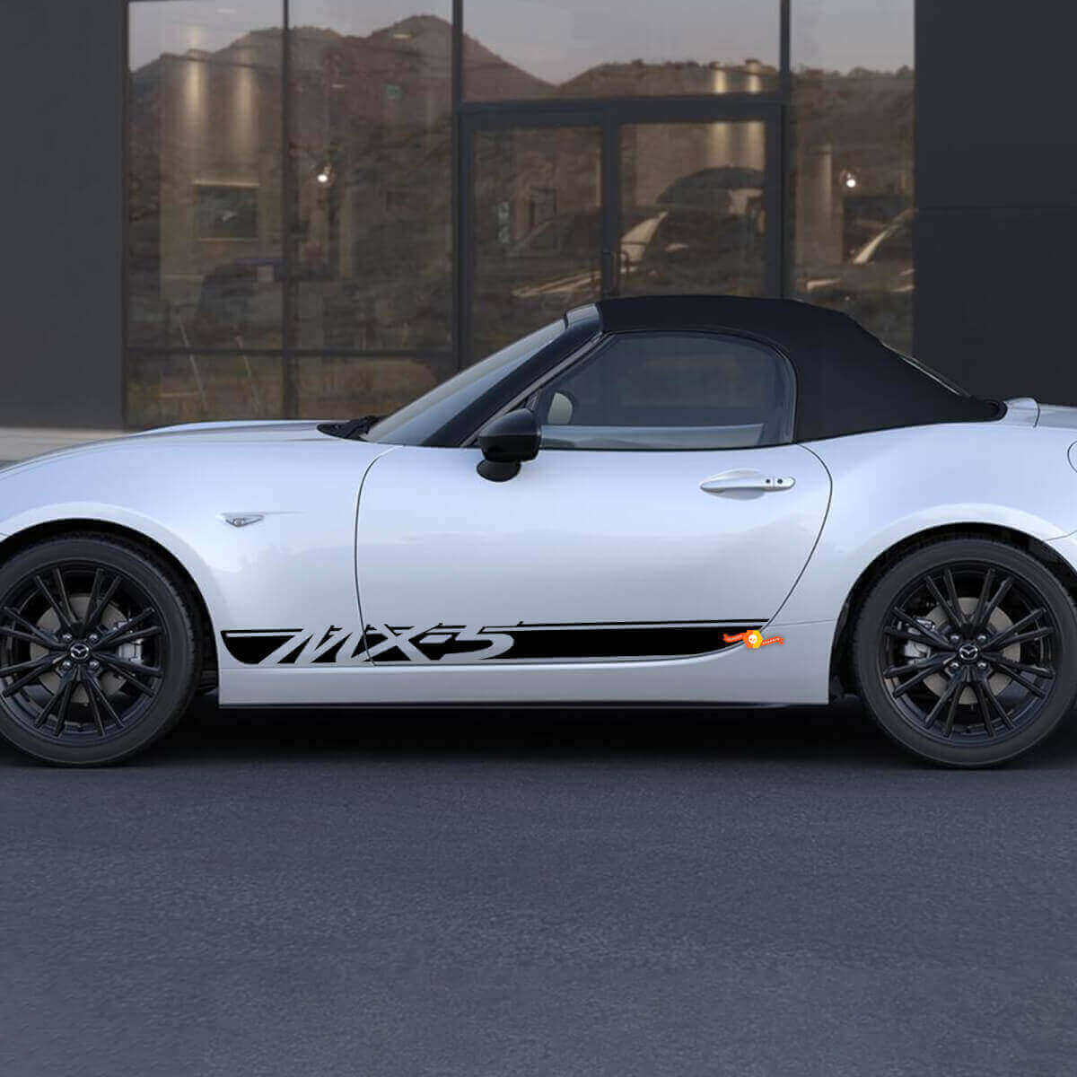 Adesivo in Vinile a Strisce per Lato Porta MX-5 3 per Mazda MX-5 Miata