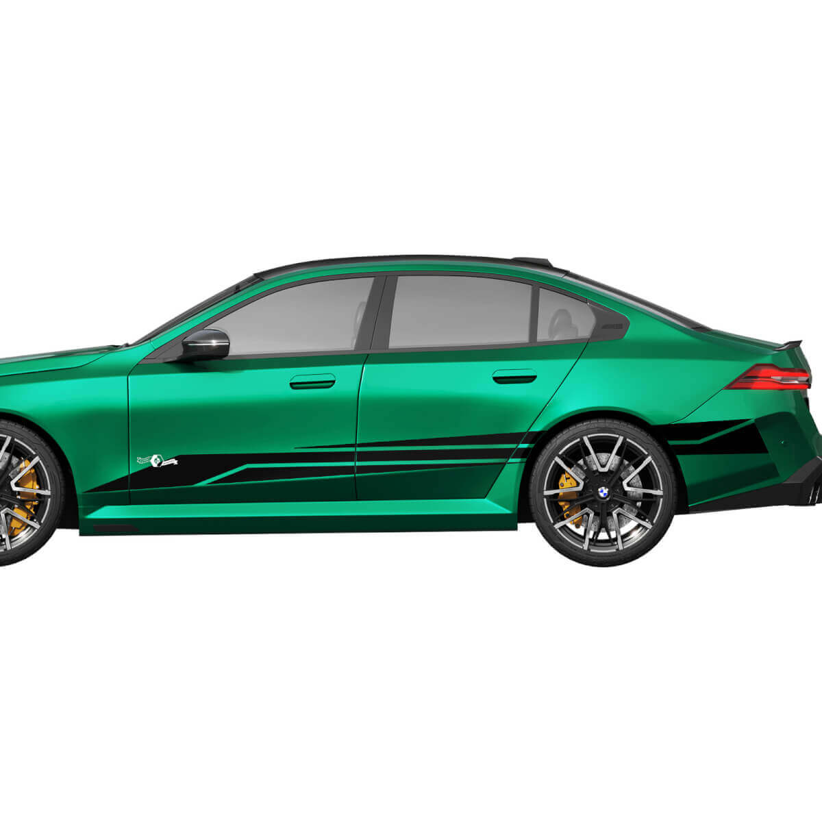 Kit adesivo decorativo laterale per BMW Serie 5 G60 M5 G90 - Adesivi in vinile SupDec Graphix
