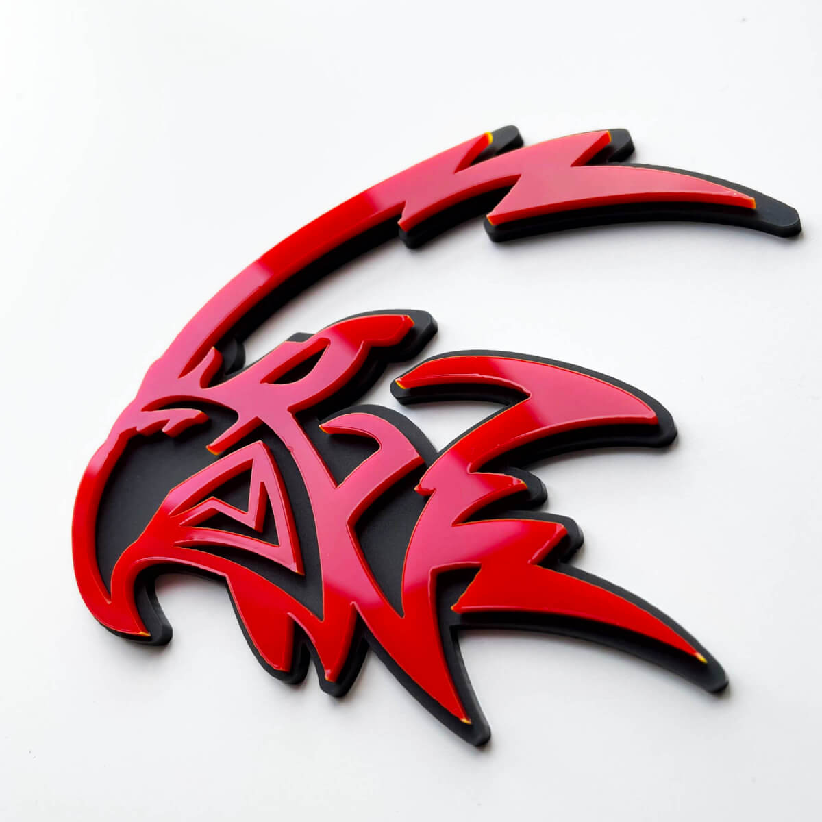 Distintivo 3D personalizzato Trackhawk Hellhawk - Emblema parafango per Jeep Trackhawk 2
