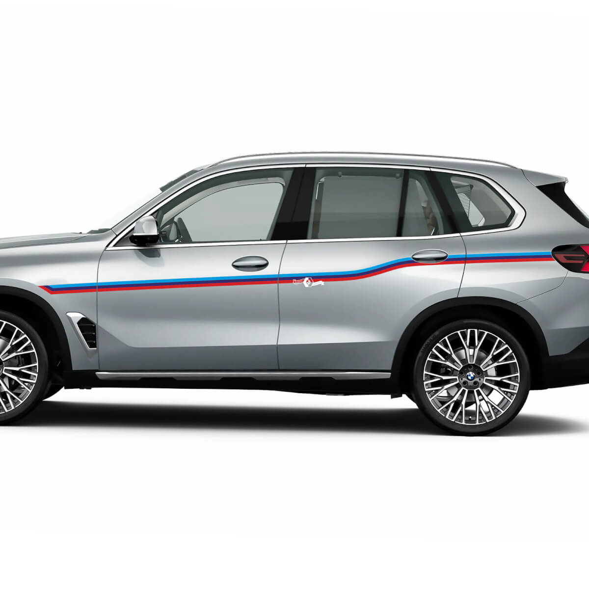 Kit di decalcomanie per strisce inferiori Accent Racing per BMW X5 G05
