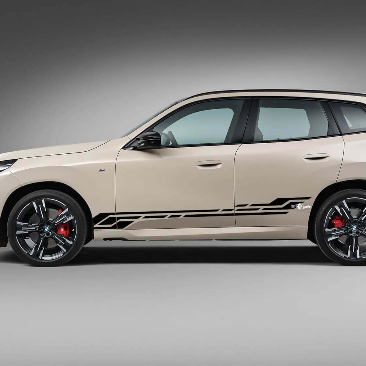 Kit di Adesivi Strisce Porta Laterale - Grafiche Personalizzate in Vinile 2 per BMW X3 G45 G01 o F25