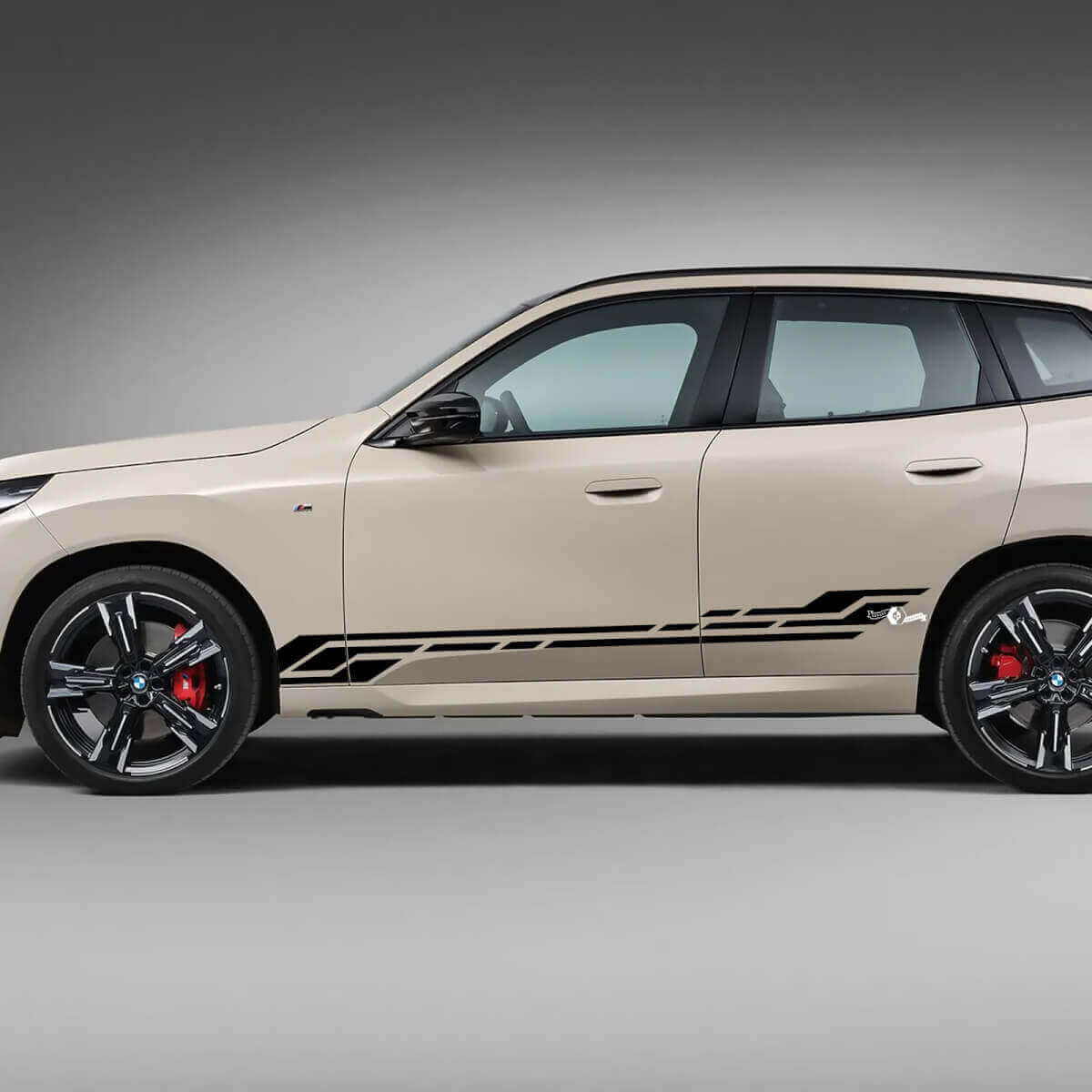 Kit di Adesivi Strisce Porta Laterale - Grafiche Personalizzate in Vinile 2 per BMW X3 G45 G01 o F25