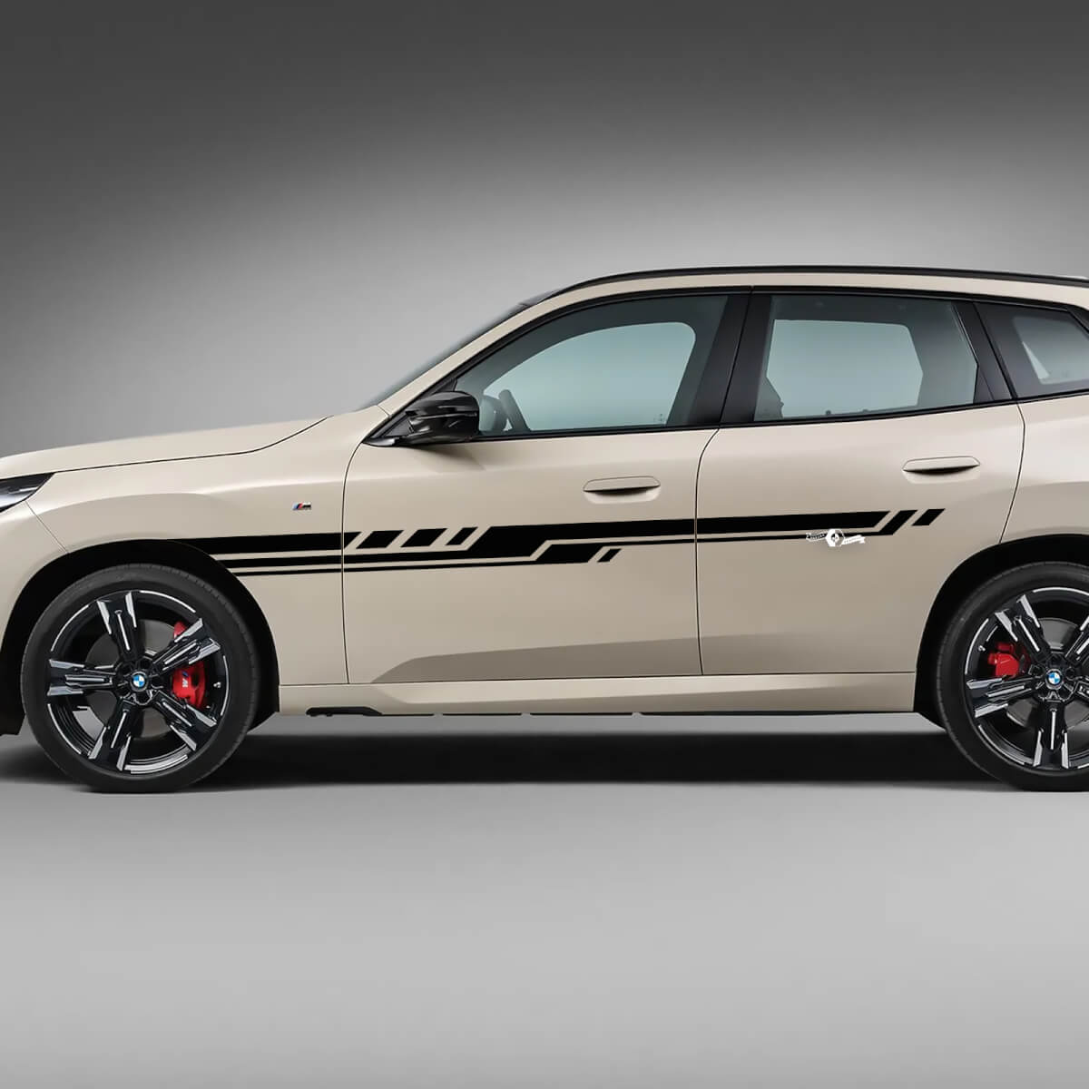 Kit di decalcomanie per strisce per porte laterali BMW X3 2024 - Grafica in vinile personalizzata per G01 e F25 2
