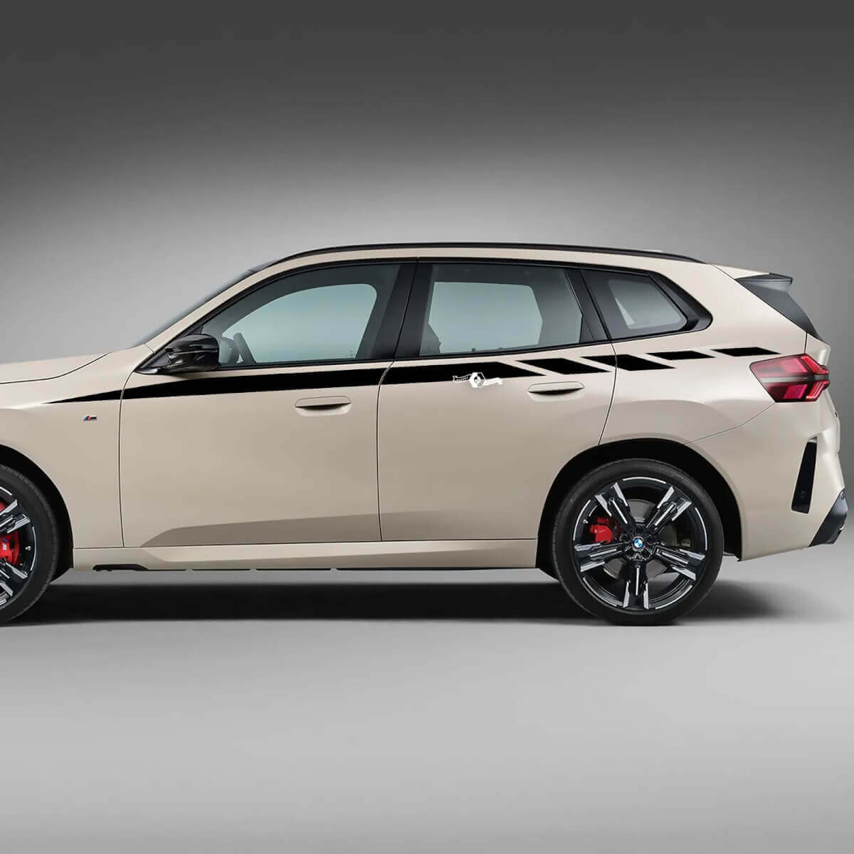 Kit di decalcomanie per strisce per porte laterali BMW X3 2024 - Grafica in vinile personalizzata per G01 e F25 2
