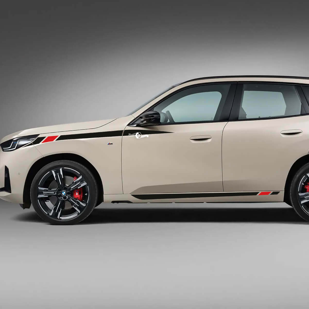 Kit di decalcomanie per strisce per porte laterali BMW X3 2024 - Grafica in vinile personalizzata per G01 e F25 4
