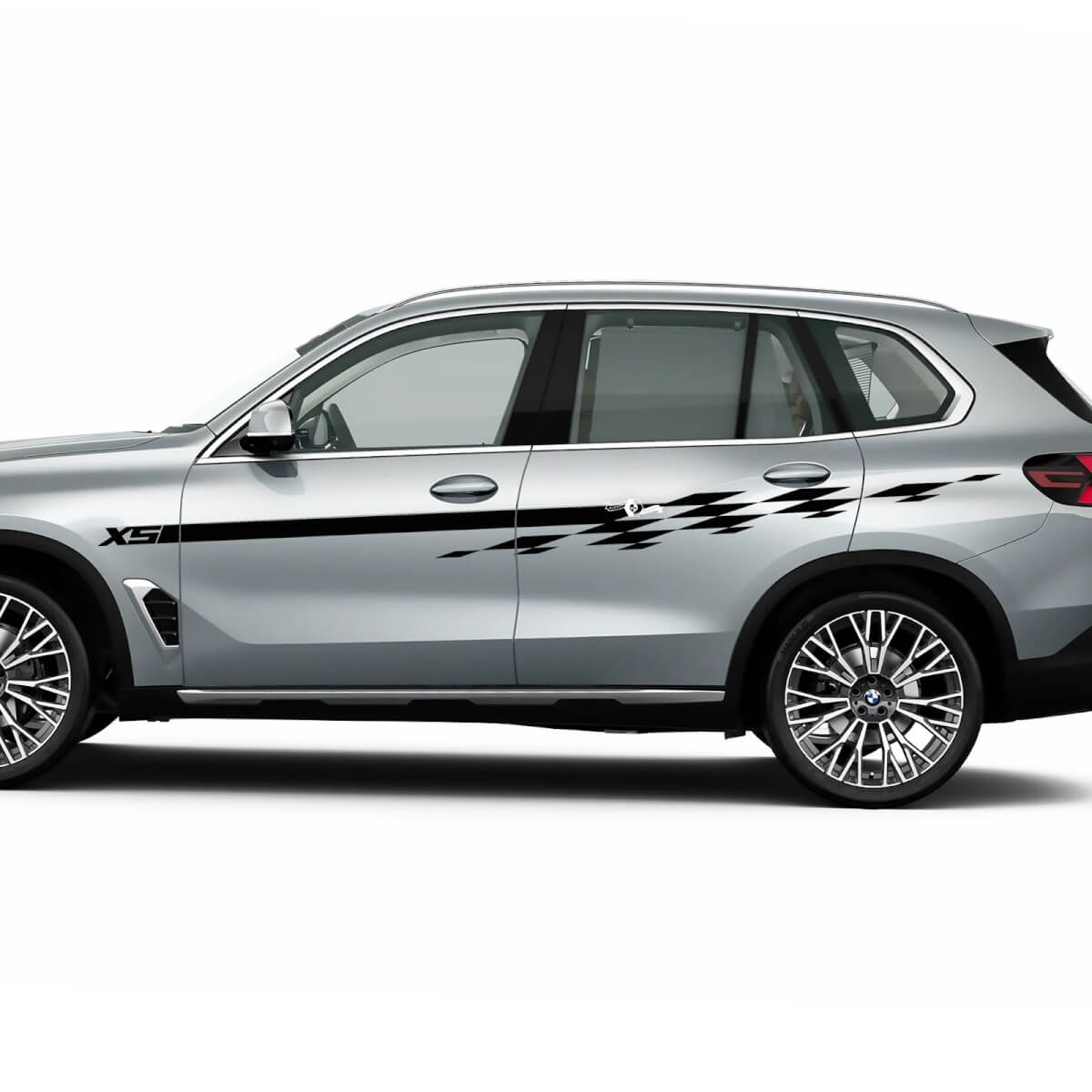 Kit di decalcomanie a strisce a scacchi Accent Racing per BMW X5 G05
