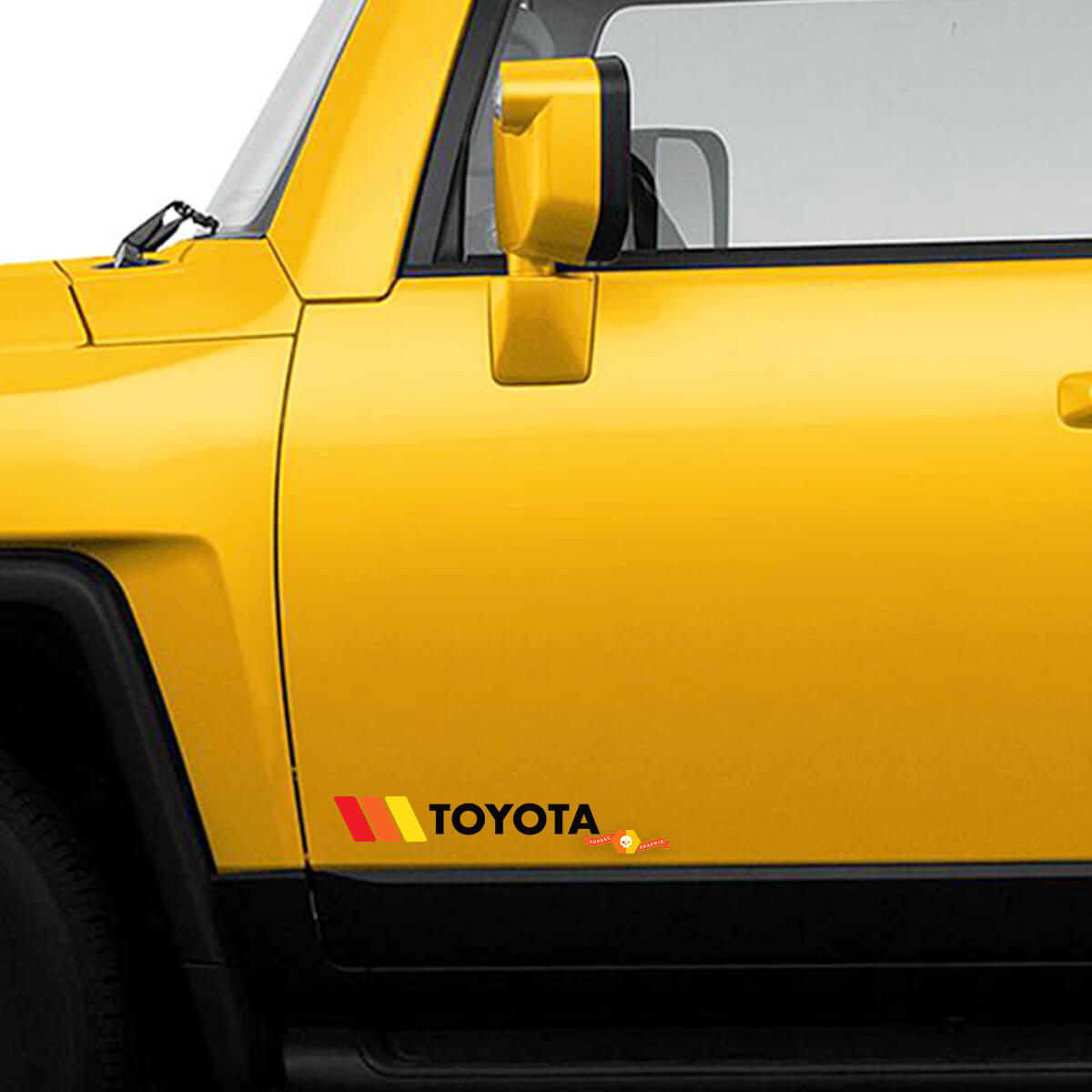 Grafica adesivi per decalcomanie laterali retrò vintage Toyota per Toyota
