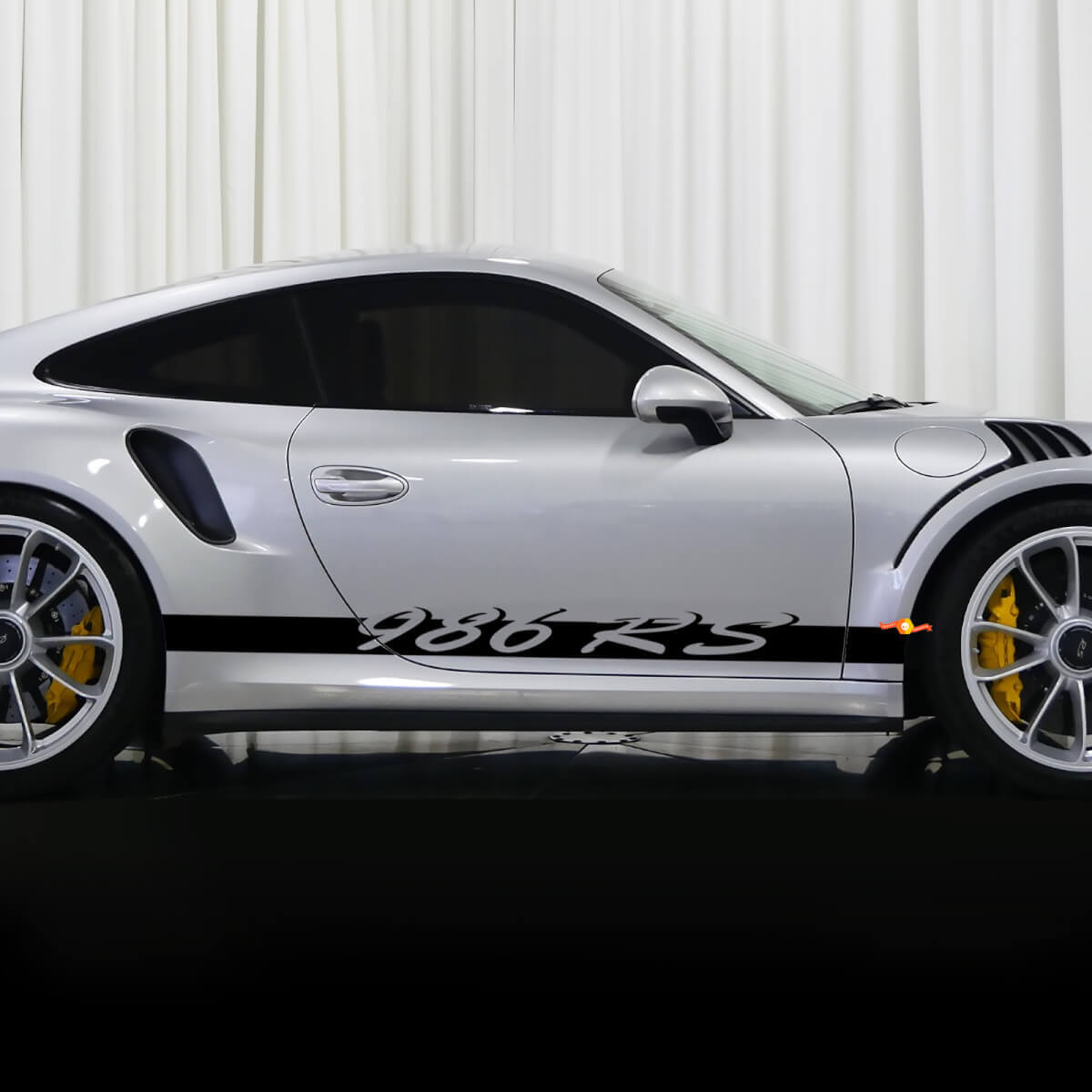 Kit di Adesivi in Vinile Strisce Laterali 986 RS per Porsche 986