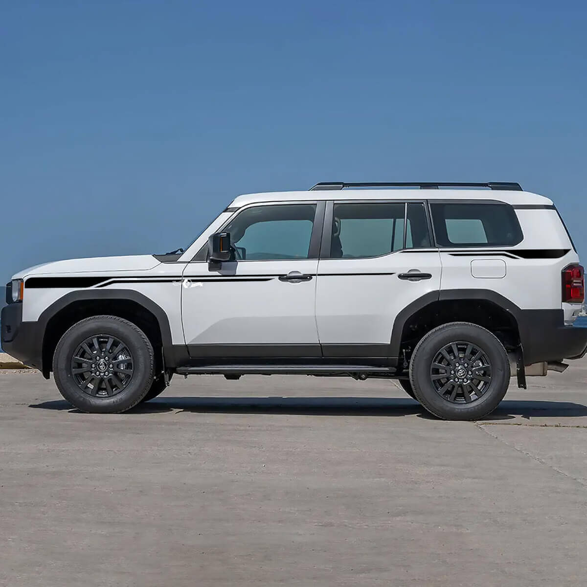 Toyota Land Cruiser strisce laterali decalcomanie adesivi in ​​vinile grafica
