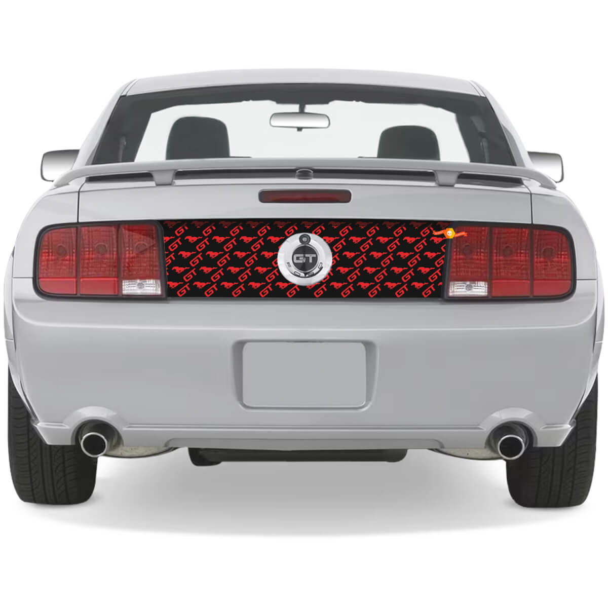 Baule posteriore Ford Mustang GT Adesivi in ​​vinile Decalcomanie Grafica 2
