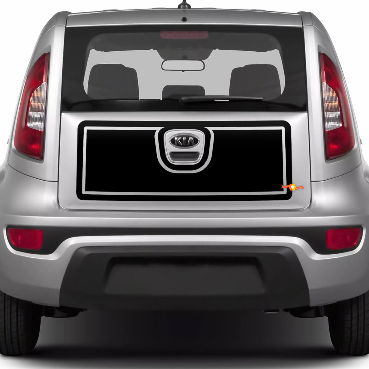 Adesivo per decalcomania in vinile per bagagliaio posteriore per Kia Soul 2
