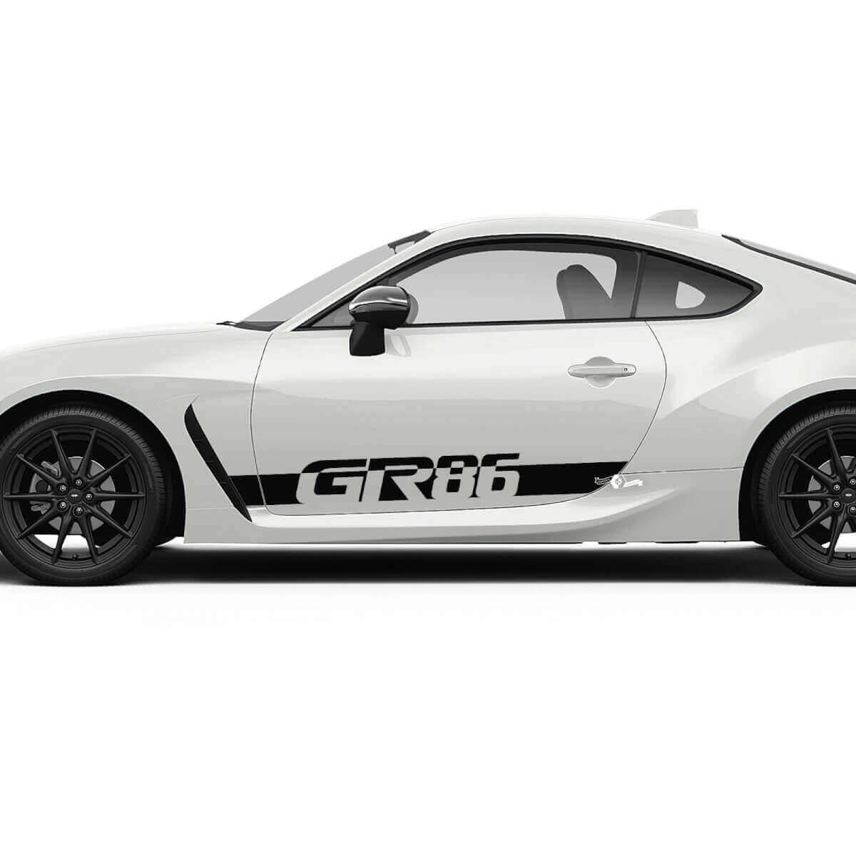 Kit Adesivi Vinile Strisce Laterali Porta GR86 per Toyota GR86