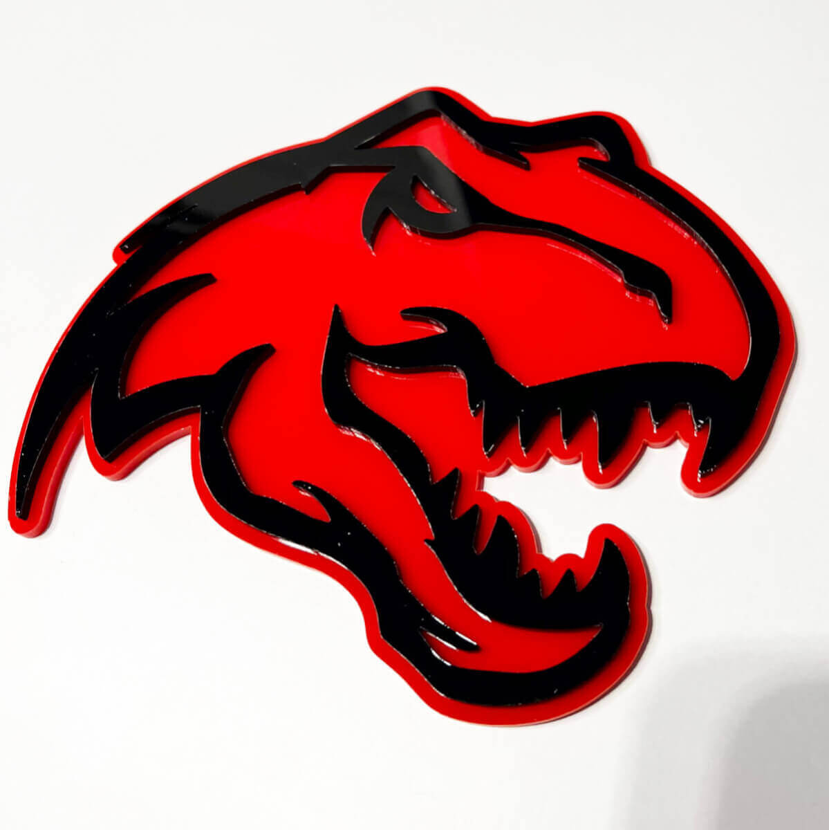 Dinosaur T -Rex TRX BADGE 3D - EMBLEGGI DAILGATE GRIGLIE FENDER CHIUST

