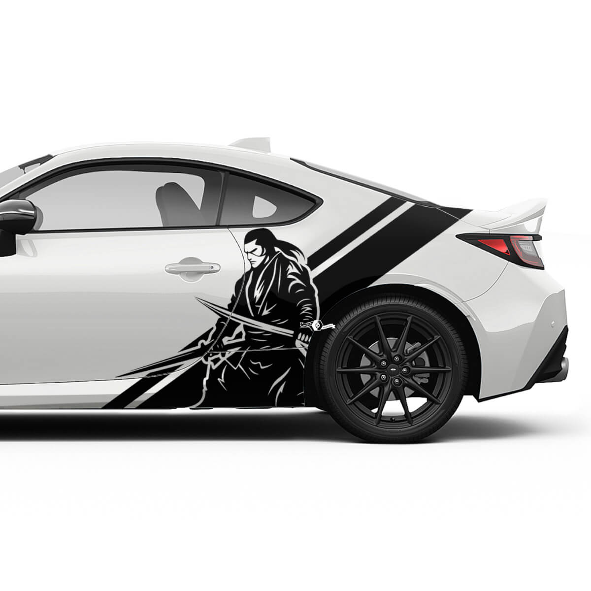 Giappone Samurai Porte Side Stripes Grafica Decalcomanie Adesivi per Toyota JR86 Supra
