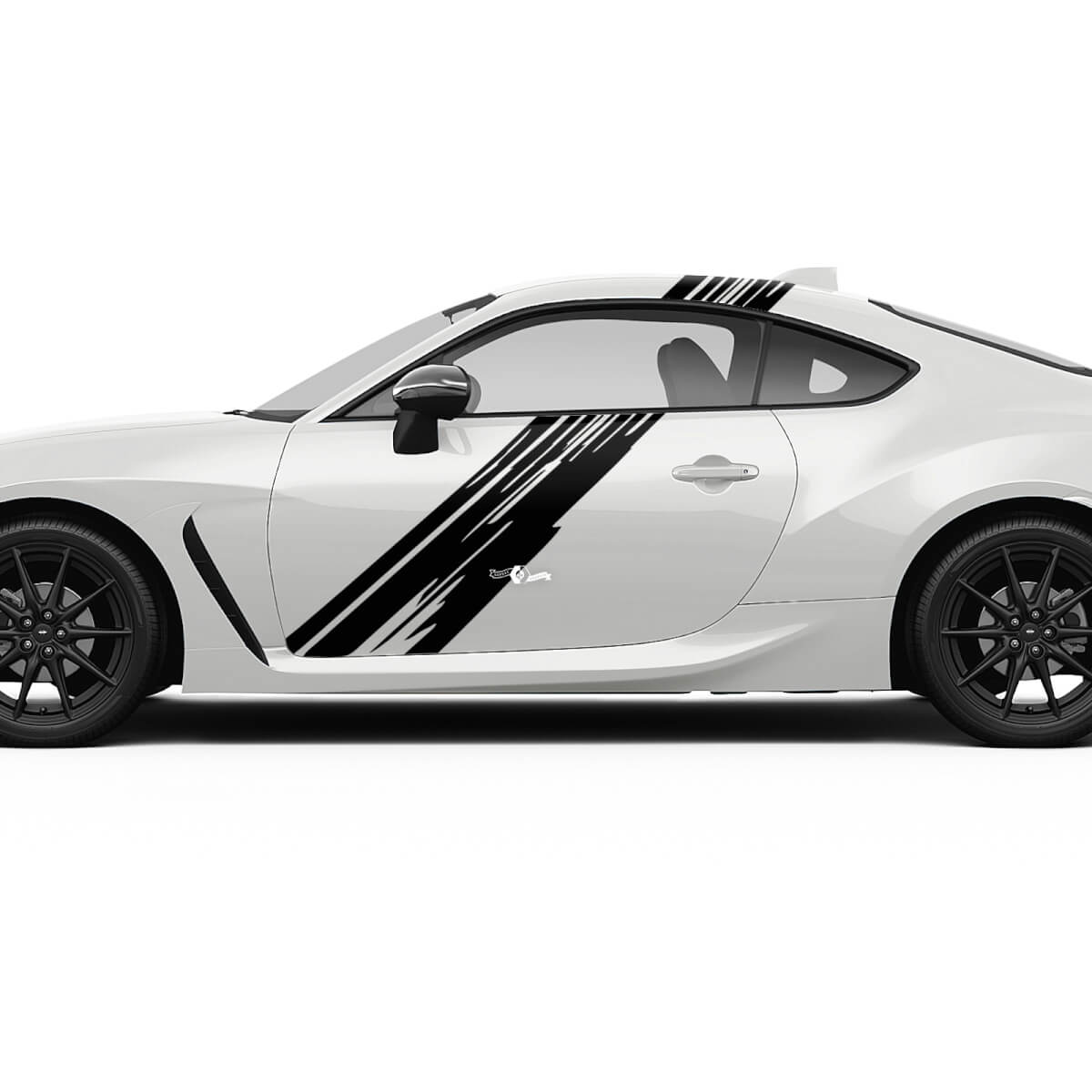 Adesivi per decalcomanie grafiche a strisce laterali per porte per Toyota JR86 Supra
