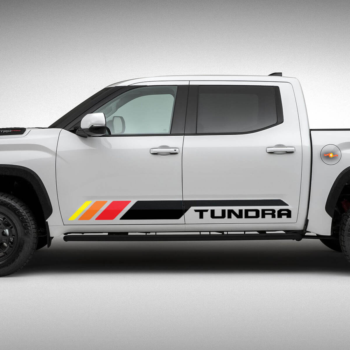 Kit Adesivi in Vinile Strisce Laterali Heritage per Toyota Tundra